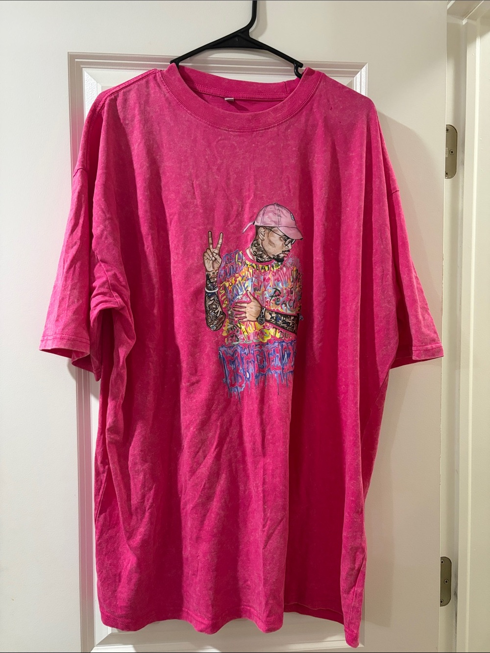 Chris Brown 🔥 CBreezy Graphic Tee with Illustrated NEVER WORN!